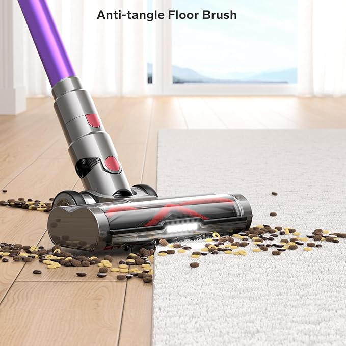 Read more about the article Cordless Vacuum Cleaner, 550W 45Kpa 70Mins Stick Vacuum with Low Noice, Carpet Vacuum with Wall Mount Charging